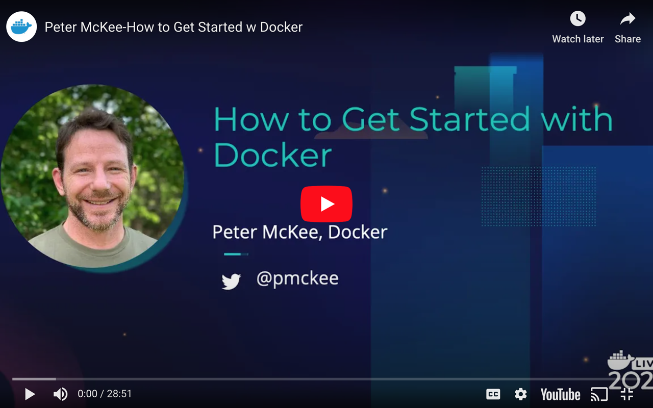 How to get started with Docker